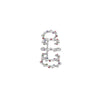 PreOrder Earcuff Twirl Trufa Glitter Plata