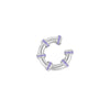 Hula Earcuff Chunky Plata