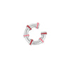 Hula Earcuff Chunky Plata