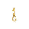 PreOrder Baby Hoops 9mm Letra Gold