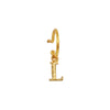 PreOrder Baby Hoops 9mm Letra Gold