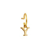 PreOrder Baby Hoops 9mm Letra Gold