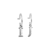 PreOrder Baby Hoops 9mm Letra Plata