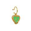 PreOrder Baby Hoops 9mm Letra Heart
