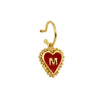 PreOrder Baby Hoops 9mm Letra Heart