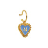 PreOrder Baby Hoops 9mm Letra Heart