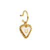 PreOrder Baby Hoops 9mm Letra Heart