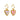 PreOrder Baby Hoops 9mm Letra Heart