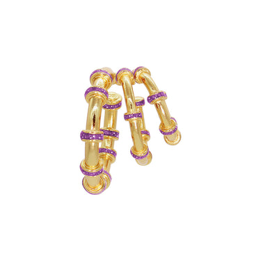 Triple Glitter Earcuff