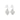 Baby Hoops CorazOFF Paint Plata