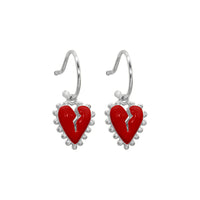 CorazOFF Silver Baby Hoops Paint