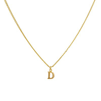 1 Letter Gold Chain