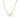PreOrder Cadena 4 Letras Gold