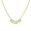 PreOrder 8 Letters Gold Chain