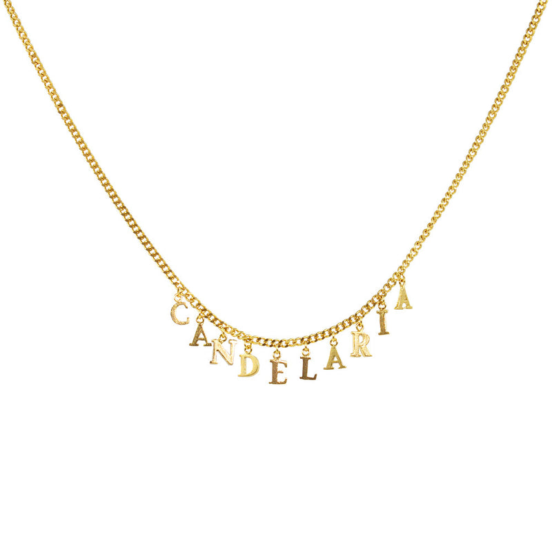 PreOrder 10 Letters Gold Chain