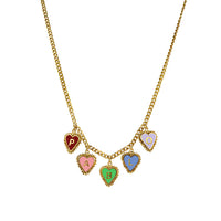 PreOrder 5 Letters Heart Chain
