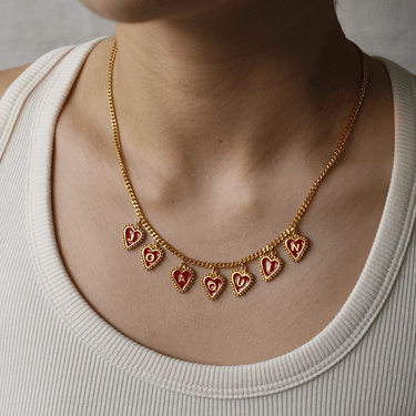 PreOrder Cadena 7 Letras Heart