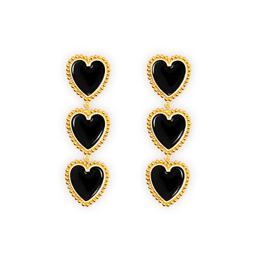 Triple Hartt Earrings