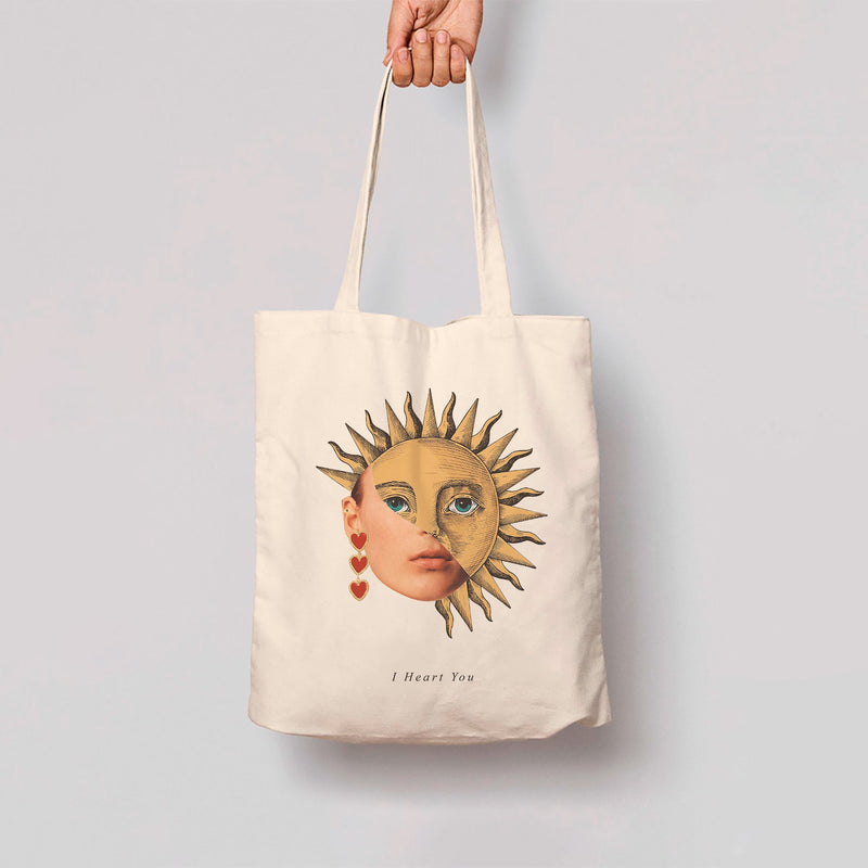 Tote Bag - Sun Face