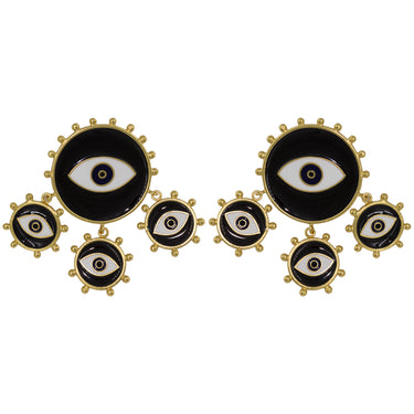 Triple Havana Earrings